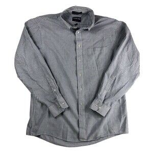 Men's Arrow Dover Oxford Shirt Size XL 17 /34-35 Button Up Long Sleeve Shirt